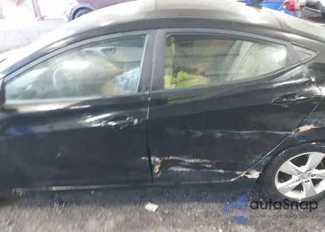 2012 Hyundai Elantra Gls z USA, uszkodzony, nr VIN 5NPDH4AE0CH090902